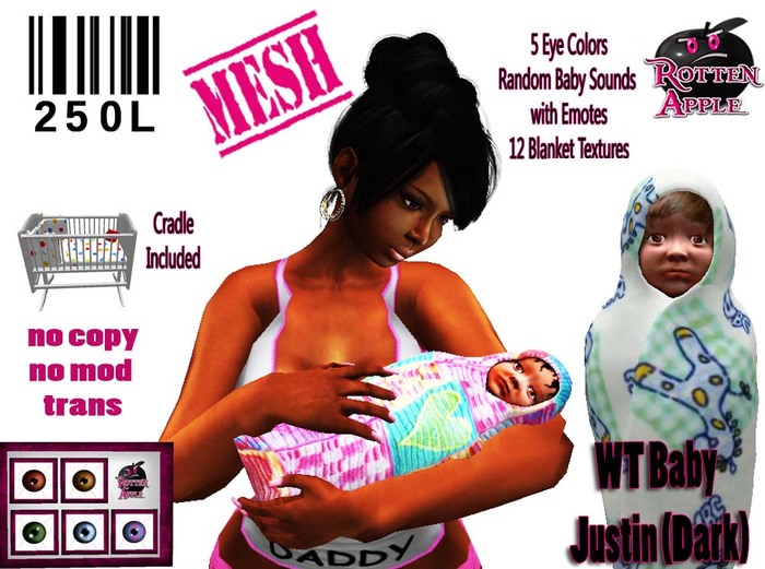 ..::Rotten Apple::.. WT Baby Justin (Dark)