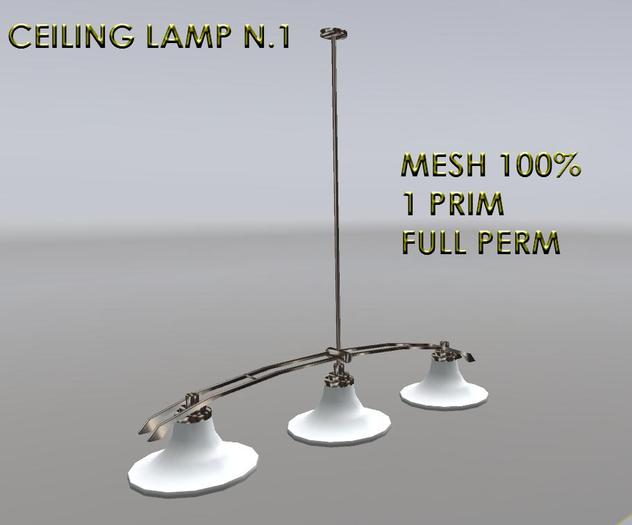 CEILING LAMP N.1 MESH FULL PERM