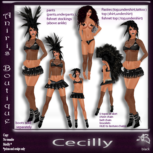 (AB) Cecilly black