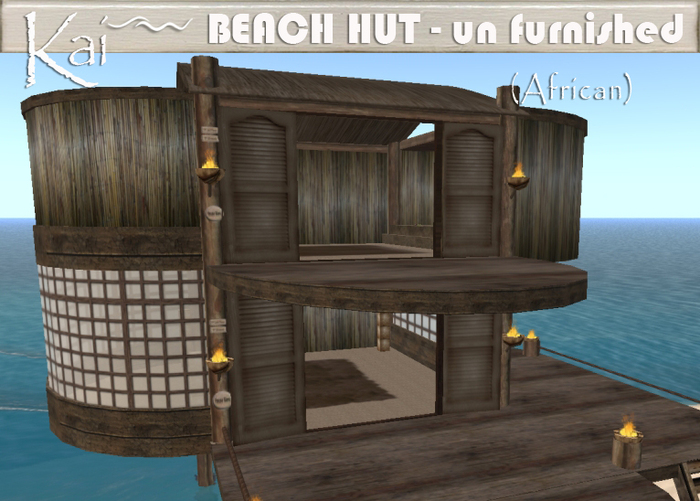 KAI - Beach Hut UN Furnished- (Soft Earth) - COPY - boxed