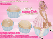 :*BABY*: Yummy Chair Blue {MESH}