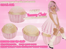 :*BABY*: Yummy Chair Pink {MESH}