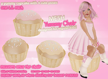 :*BABY*: Yummy Chair Yellow {MESH}