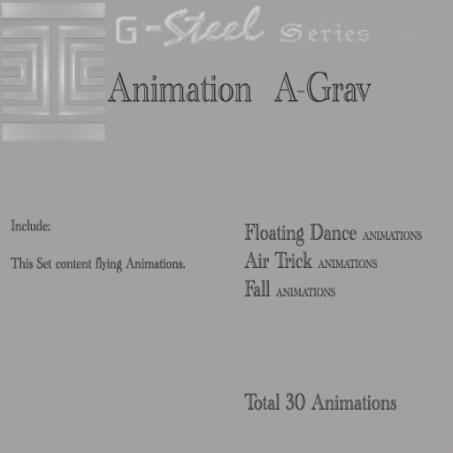 G-Steel Animation BOX A-Grav