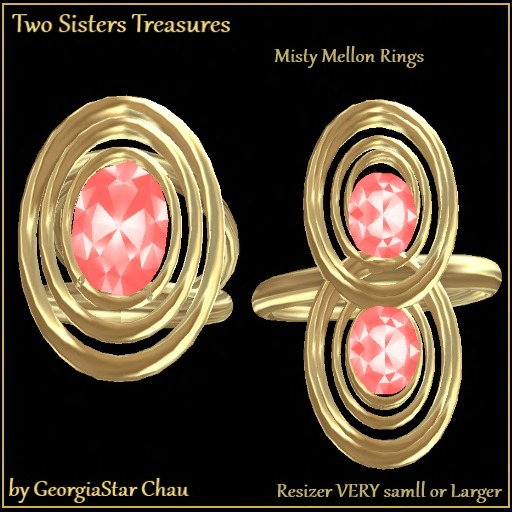 TST Tangle Aqua Rings