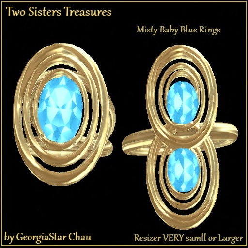 TST Misty BabyBlue Rings