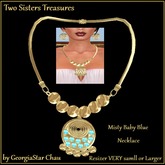 TST Tangle Aqua Necklace