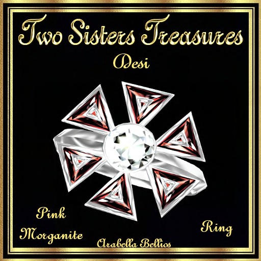 TST - DESI PINK MORGANITE RING WG