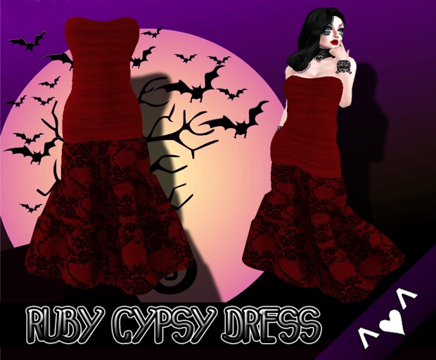 ^v^DRBC^v^ Ruby Gypsy Dress