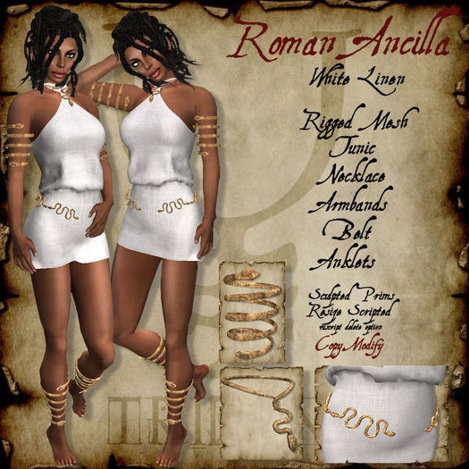 Trident Roman Ancilla [White] [Box]