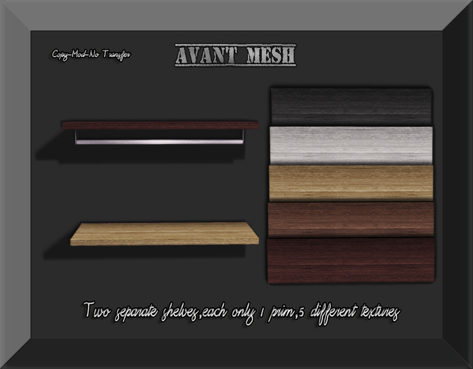Avant-Mesh Shelves Set