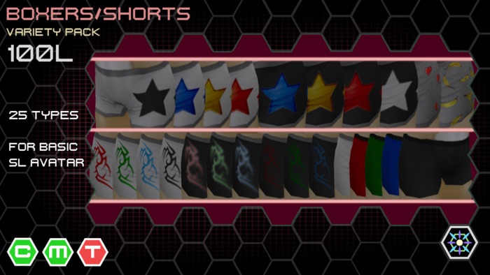 [Luminotic] Boxers/Shorts Variety Pack