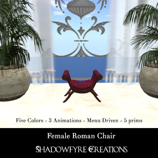 SC - Female Roman Chair  (Boxed)