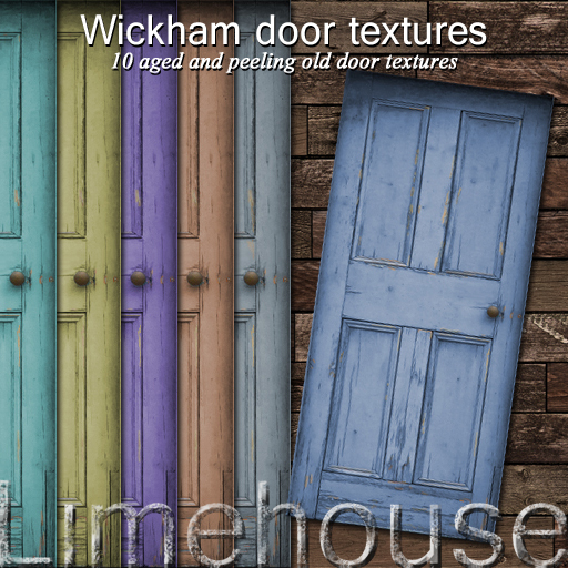 Cottage door textures