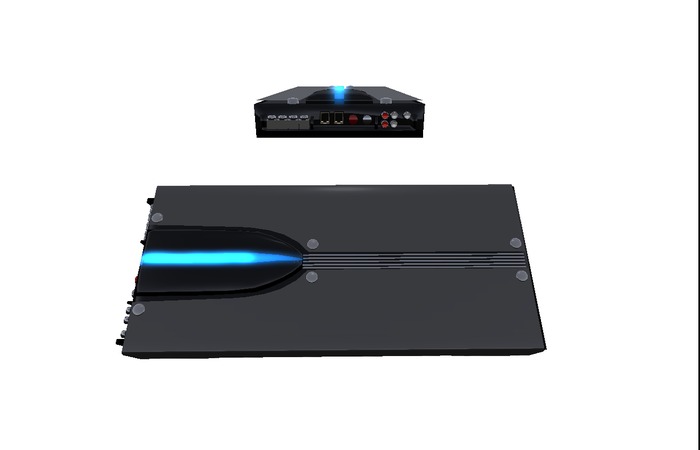 *Traditions* Retro Amp Grey/Blue