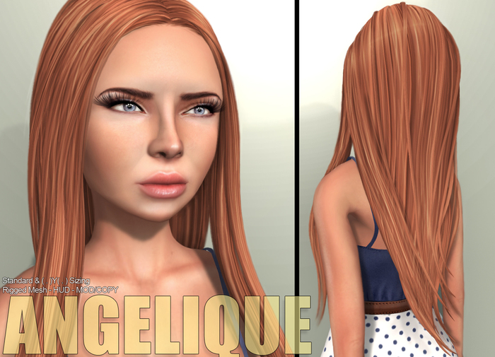 Action Mesh Hair Angelique DEMO