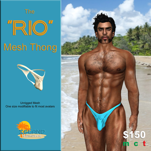 Electric "RIO" Mesh Thong