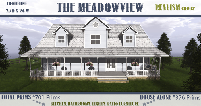 ۩﹍۩ Meadow View Cottage Updated ۩ⓇealismⓈeries۩ By Tranquil Homes ۩﹍۩