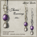Sw 'jheris' earrings lilac