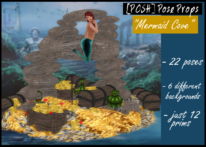 [POSH] Pose Prop - Mermaid Cove