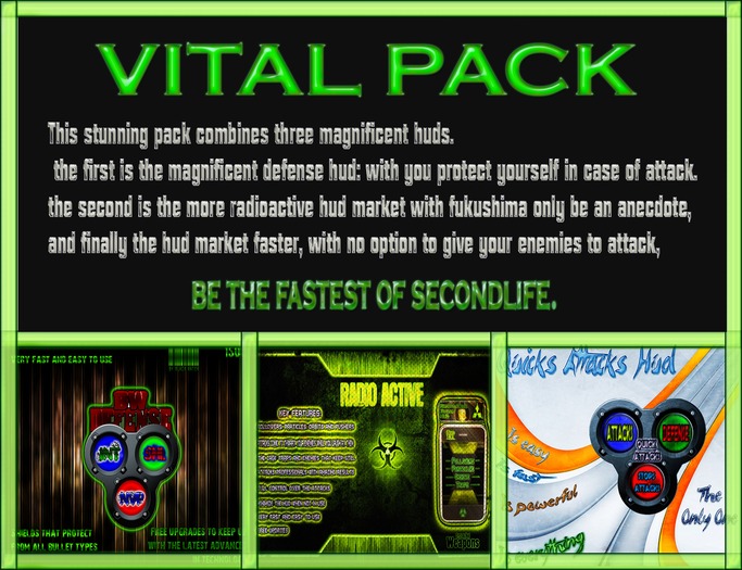 Vital Pack Huds