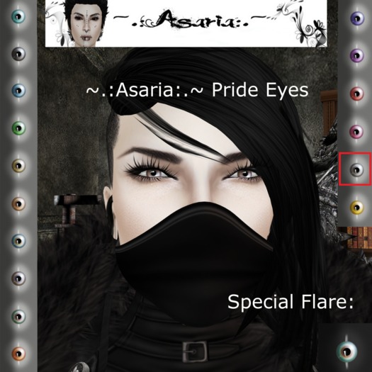 ~.:Asaria:.~ Pride Eyes Silver Flare