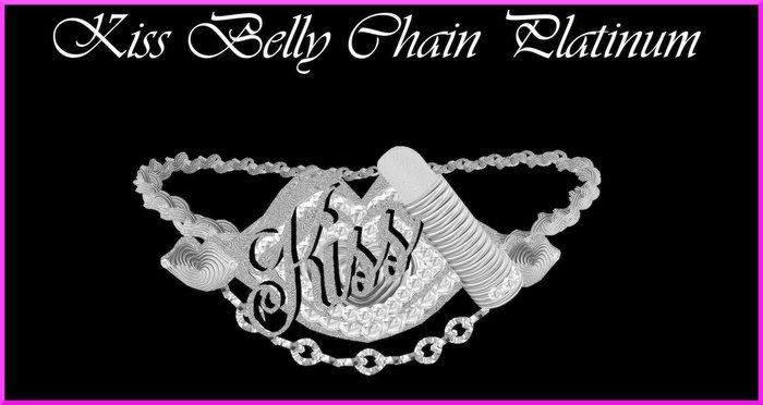 Kiss Belly Chain Plat