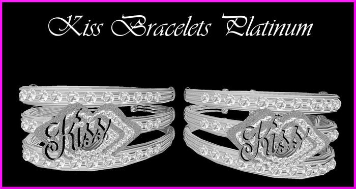 Kiss Bracelets Plat