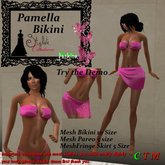Pamela Bikini Set Vinyl Pink