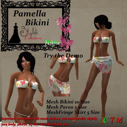 Pamela Bikini Set Butterfly