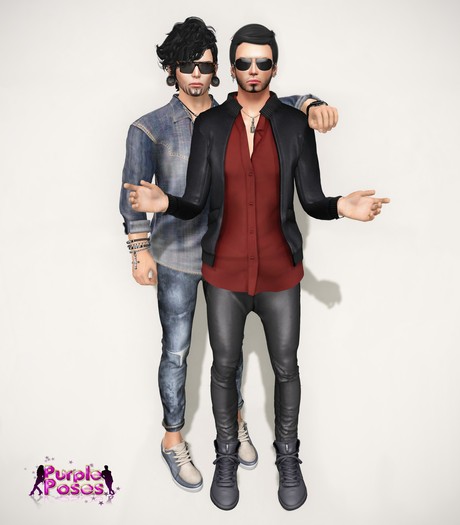 PURPLE POSES - Friends 77