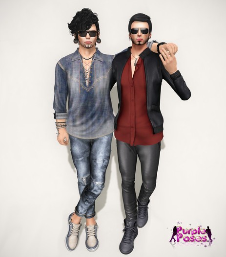 PURPLE POSES - Friends 78