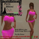 Paris Bikini Set Rose Fluo