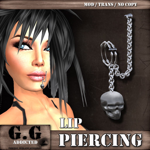 Piercing G.G Addicted L665 <Skull>