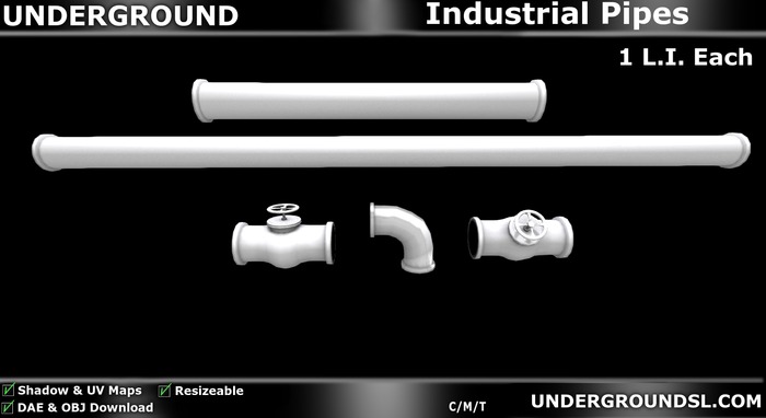 (UG) - Industrial Pipe Set (Boxed) 