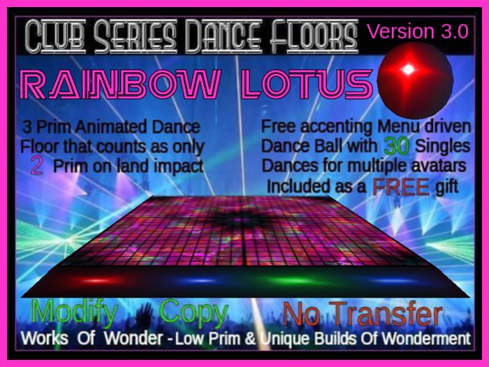 Rainbow Lotus Dance Floor ~Legacy~