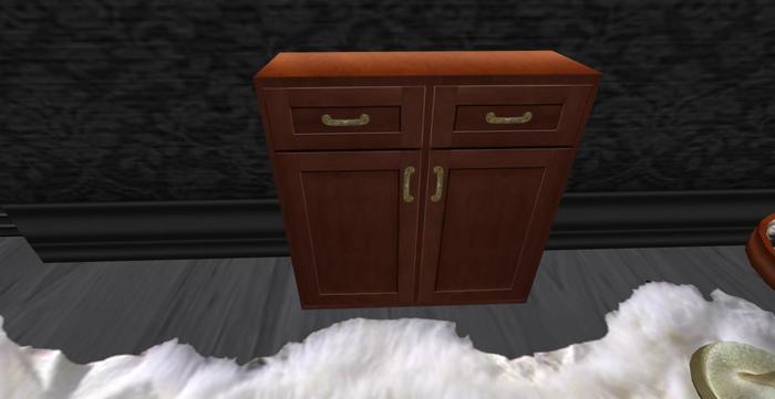 Rosewood Cabinet (Non Scripted)