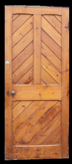 Rustic Cabin Door