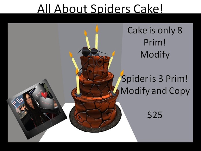 All About Spiders Cake