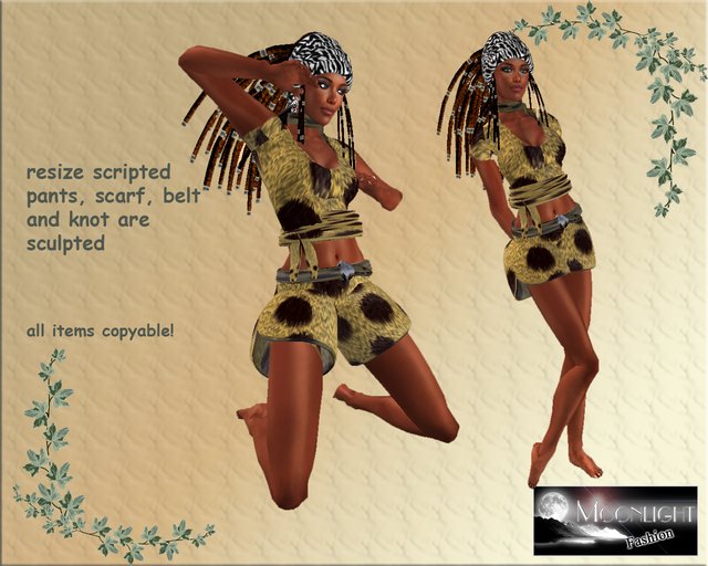 *Moonlight Fashion* Safari Raggea resize scipted