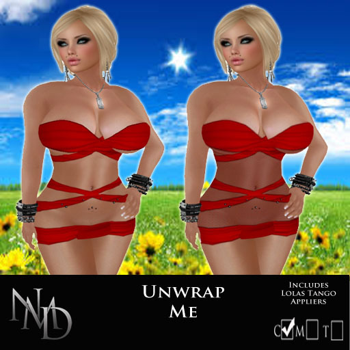 .:[NMD]:. Unwrap Me Dress Box (Red)