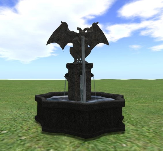 Gargoyle Fountain Mystic Stone