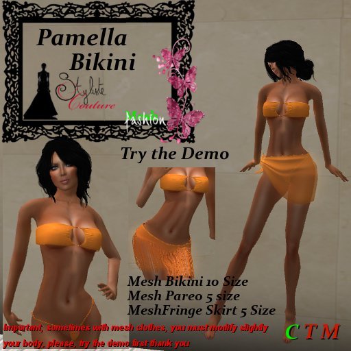 Pamela Bikini Set Orange