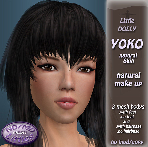 ND/MD Little Dolly  YOKO (natural makeup)