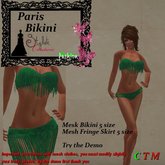 Paris Bikini Set Green