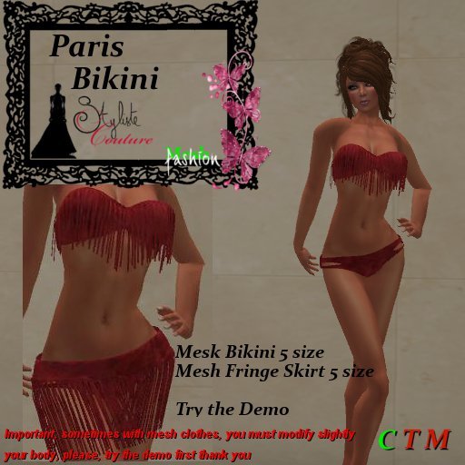 Paris Bikini Set Rouille