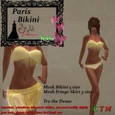 Paris Bikini Set Gold