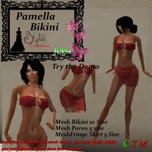 Pamela Bikini Set Rouille
