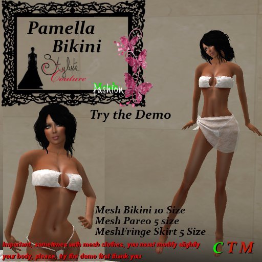 Pamela Bikini Set Brod Blanc