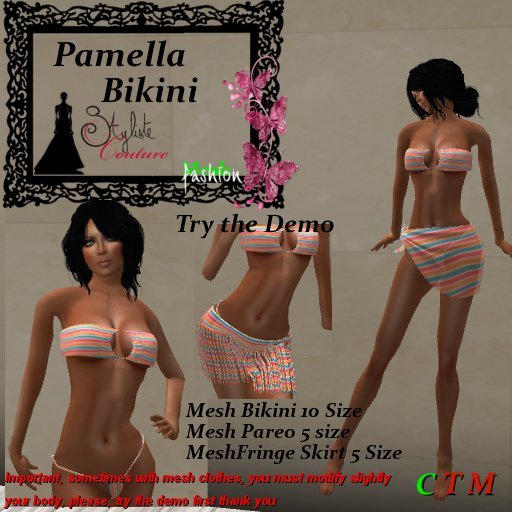 Pamela Bikini Set Color line 3
